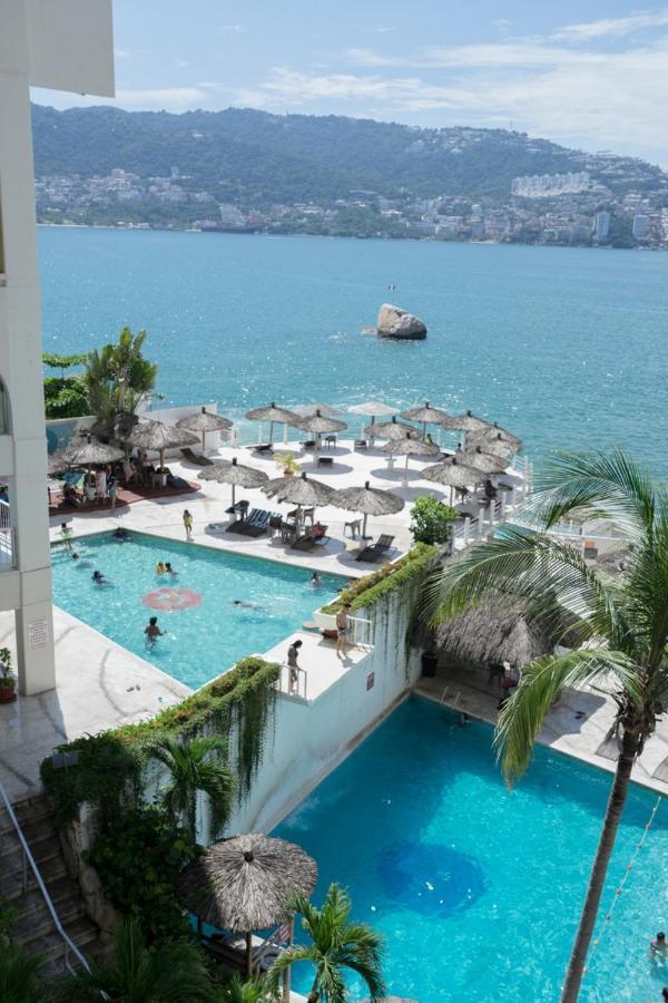 Suite Frente Al Mar En Torres Gemelas Акапулько Экстерьер фото